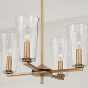 Capital Lighting 348641AD-538 Portman Four Light Pendant, Aged Brass Alternate Image 2.jpg