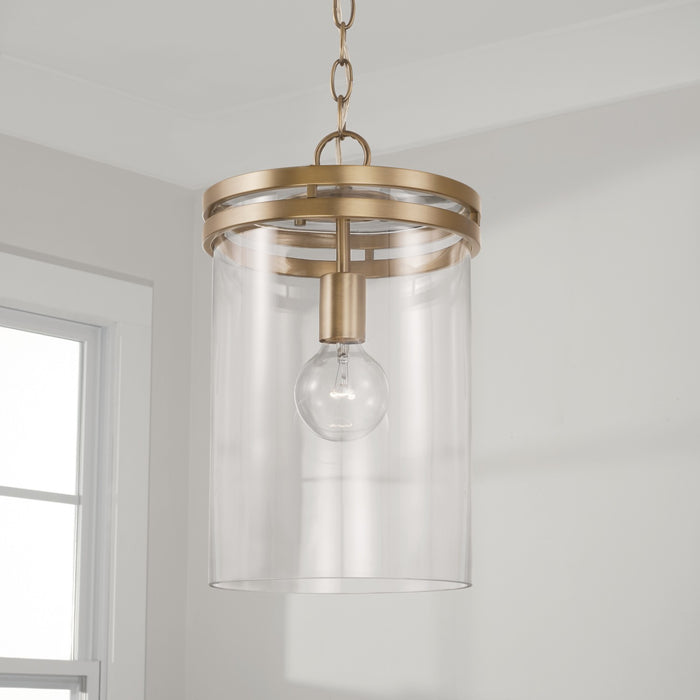 Capital Lighting 348711AD Fuller One Light Pendant, Aged Brass Alternate Image.jpg