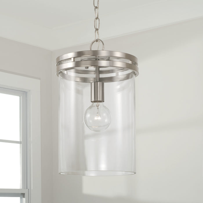 Capital Lighting 348711BN Fuller One Light Pendant, Brushed Nickel Alternate Image.jpg