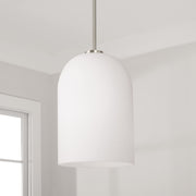 Capital Lighting 348811BN Lawson One Light Pendant, Brushed Nickel Alternate Image.jpg