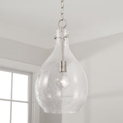 Capital Lighting 349011BN Brentwood One Light Pendant, Brushed Nickel Alternate Image.jpg