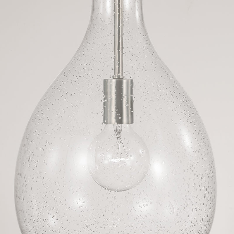 Capital Lighting 349011BN Brentwood One Light Pendant, Brushed Nickel Alternate Image 2.jpg