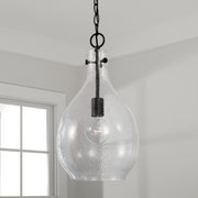 Capital Lighting 349011MB Brentwood One Light Pendant, Matte Black Alternate Image.jpg