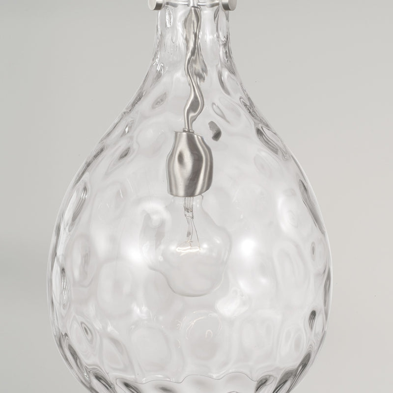 Capital Lighting 349012BN Brentwood One Light Pendant, Brushed Nickel Alternate Image.jpg