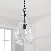 Capital Lighting 349012MB Brentwood One Light Pendant, Matte Black Alternate Image.jpg