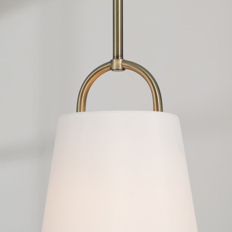 Capital Lighting 349411AD Brody One Light Pendant, Aged Brass Alternate Image 3.jpg