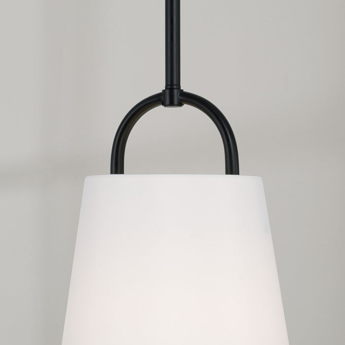 Capital Lighting 349411MB Brody One Light Pendant, Matte Black Alternate Image 2.jpg