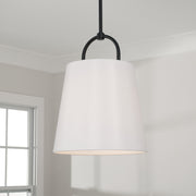Capital Lighting 349412MB Brody One Light Pendant, Matte Black Alternate Image 2.jpg