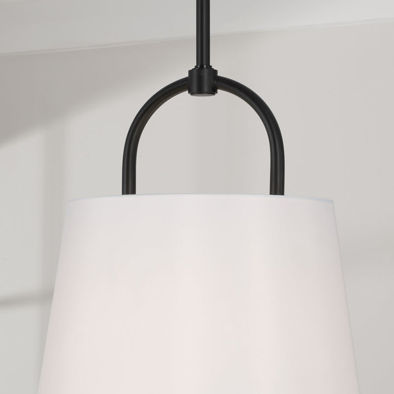 Capital Lighting 349412MB Brody One Light Pendant, Matte Black Alternate Image 3.jpg