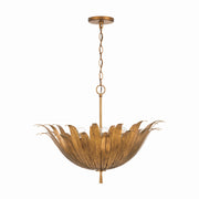 Capital Lighting 349541AG Eden Four Light Pendant, Antique Gold Alternate Image.jpg