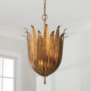 Capital Lighting 349542AG Eden Four Light Pendant, Antique Gold Alternate Image 2.jpg