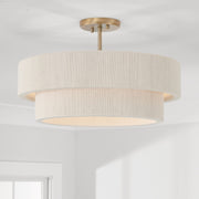 Capital Lighting 349841MA Delaney Four Light Pendant, Matte Brass Alternate Image 3.jpg