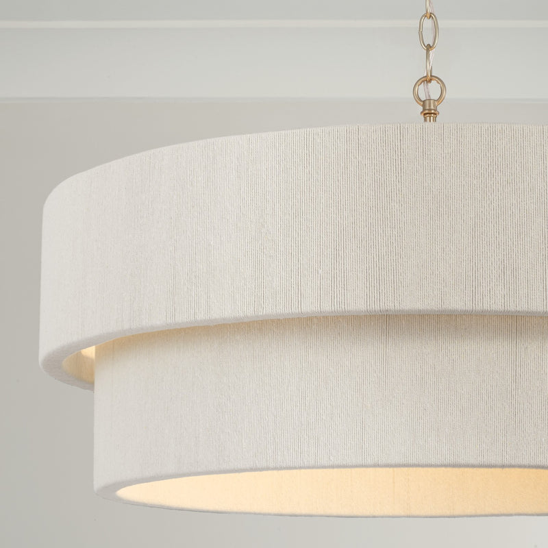 Capital Lighting 349842MA Delaney Four Light Pendant, Matte Brass Alternate Image 2.jpg