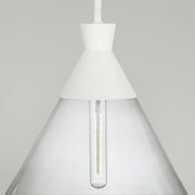 Capital Lighting 350311XW Paloma One Light Pendant, Textured White Alternate Image 2.jpg