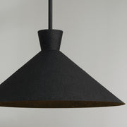 Capital Lighting 350312XK Paloma One Light Pendant, Textured Black Alternate Image 2.jpg