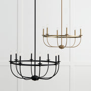 Capital Lighting 425161AD Rylann Six Light Chandelier, Aged Brass Alternate Image 4.jpg