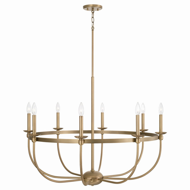 Capital Lighting 425181AD Rylann Eight Light Chandelier, Aged Brass Alternate Image.jpg