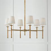 Capital Lighting 447261MA-705 Tulum Six Light Chandelier, Matte Brass Alternate Image 2.jpg