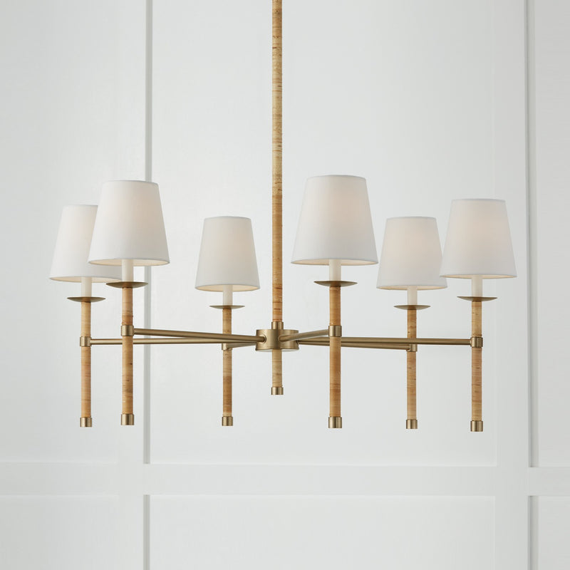 Capital Lighting 447261MA-705 Tulum Six Light Chandelier, Matte Brass Alternate Image 2.jpg