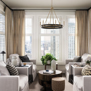 Capital Lighting 447361KR Finn Six Light Chandelier, Black Stain and Matte Brass Alternate Image 4.jpg