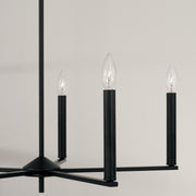 Capital Lighting 448651MB Portman Five Light Chandelier, Matte Black Alternate Image 3.jpg