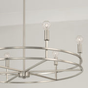 Capital Lighting 448761BN Fuller Six Light Chandelier, Brushed Nickel Alternate Image 3.jpg