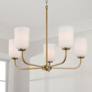 Capital Lighting 448851AD-542 Lawson Five Light Chandelier, Aged Brass Alternate Image 2.jpg