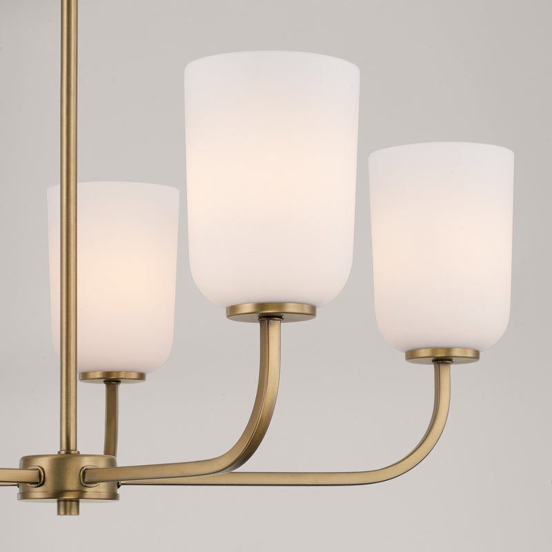 Capital Lighting 448851AD-542 Lawson Five Light Chandelier, Aged Brass Alternate Image 3.jpg
