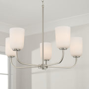 Capital Lighting 448851BN-542 Lawson Five Light Chandelier, Brushed Nickel Alternate Image 2.jpg