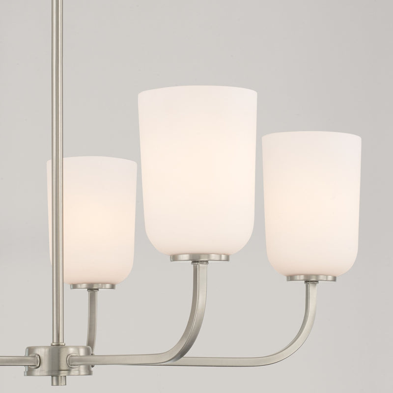 Capital Lighting 448851BN-542 Lawson Five Light Chandelier, Brushed Nickel Alternate Image 3.jpg