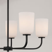 Capital Lighting 448851MB-542 Lawson Five Light Chandelier, Matte Black Alternate Image 3.jpg