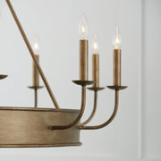 Capital Lighting 449201ML Nole 12 Light Chandelier, Mystic Luster Alternate Image 3.jpg