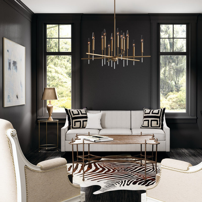 Capital Lighting 449301MA Elora 12 Light Chandelier, Matte Brass Alternate Image 7.jpg