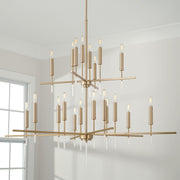 Capital Lighting 449302MA Elora 20 Light Chandelier, Matte Brass Alternate Image 2.jpg
