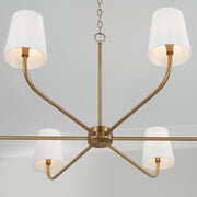 Capital Lighting 449461AD-706 Brody Six Light Chandelier, Aged Brass Alternate Image 3.jpg