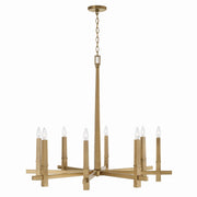 Capital Lighting 449681AD Blake Eight Light Chandelier, Aged Brass Alternate Image.jpg