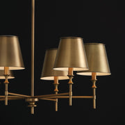 Capital Lighting 449761AD-707 Whitney Six Light Chandelier, Aged Brass Alternate Image 4.jpg