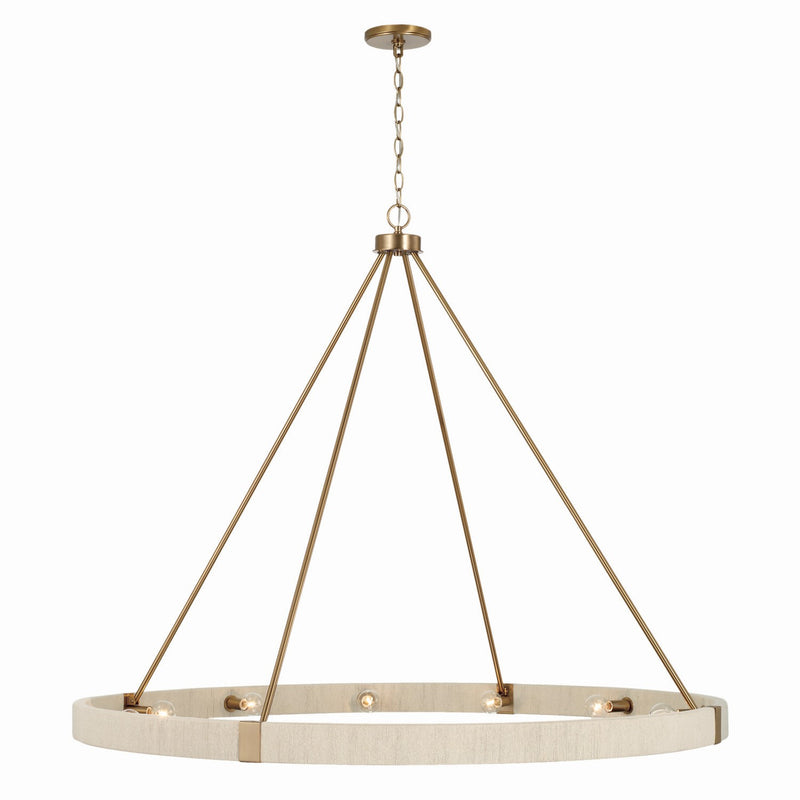 Capital Lighting 449801MA Delaney 12 Light Chandelier, Matte Brass Alternate Image.jpg