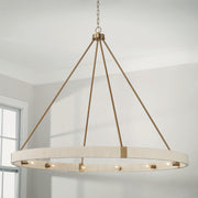 Capital Lighting 449801MA Delaney 12 Light Chandelier, Matte Brass Alternate Image 2.jpg
