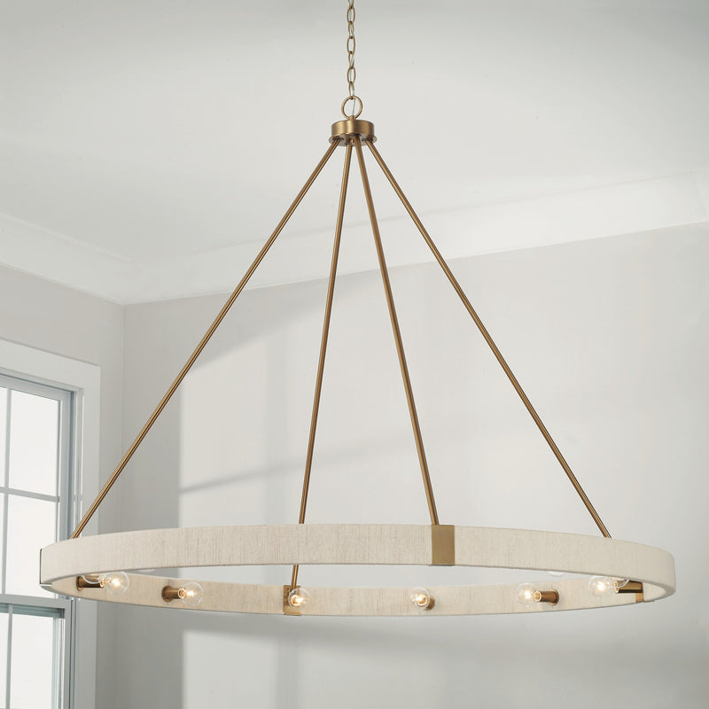 Capital Lighting 449801MA Delaney 12 Light Chandelier, Matte Brass Alternate Image 2.jpg