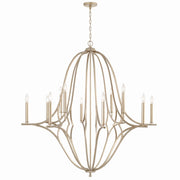 Capital Lighting 450001BS Claire 12 Light Chandelier, Brushed Champagne Alternate Image.jpg