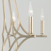 Capital Lighting 450061BS Claire Six Light Chandelier, Brushed Champagne Alternate Image 3.jpg