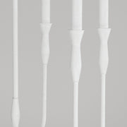 Capital Lighting 450361XW Paloma Six Light Chandelier, Textured White Alternate Image 3.jpg