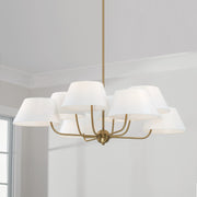 Capital Lighting 450481AD Welsley Eight Light Chandelier, Aged Brass Alternate Image 3.jpg