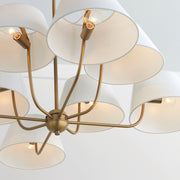 Capital Lighting 450481AD Welsley Eight Light Chandelier, Aged Brass Alternate Image.jpg