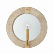 Capital Lighting 647311WS Finn One Light Wall Sconce, White Wash and Matte Brass Alternate Image.jpg