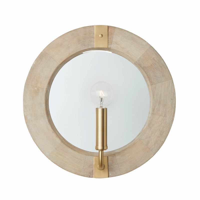 Capital Lighting 647311WS Finn One Light Wall Sconce, White Wash and Matte Brass Alternate Image.jpg