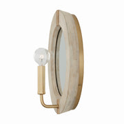 Capital Lighting 647311WS Finn One Light Wall Sconce, White Wash and Matte Brass Alternate Image 2.jpg
