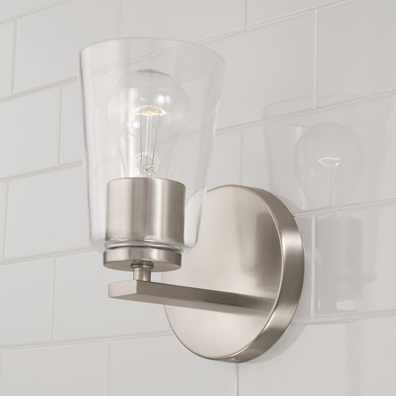 Capital Lighting 648611BN-537 Portman One Light Wall Sconce, Brushed Nickel Alternate Image 3.jpg