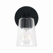 Capital Lighting 648611MB-537 Portman One Light Wall Sconce, Matte Black Alternate Image.jpg
